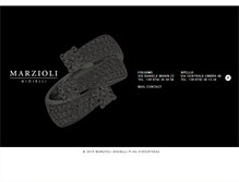 Tablet Screenshot of marzioligioielli.com